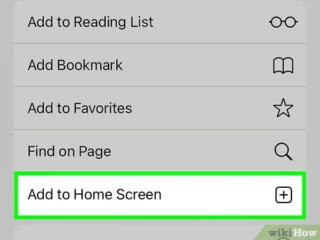 Add to Home Screen